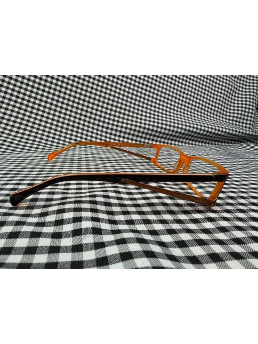 Vogue VO2503 1539 Eyeglasses Frames Brown Orange Rectangle Y2K 51-16-130
